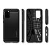Spigen Rugged Armor Samsung Galaxy S20 Plus hátlap, tok, matt fekete