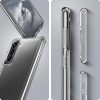Spigen Ultra Hybrid Crystal Samsung Galaxy S21 hátlap, tok, átlátszó