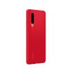 Huawei gyári Silicone Case Huawei P30 szilikon hátlap, tok, piros