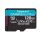 Kingston Canvas Go! Plus micro SDXC, 128GB, class 10, UHS-I, 170 MB/s, memóriakártya adapterrel