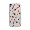 Collection Case Lipstick iPhone 7 Plus/8 Plus szilikon hátlap, tok, mintás