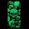Glowing Case Skull iPhone 7 Plus/8 Plus szilikon hátlap, tok, mintás