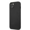 AMG iPhone 13 Leather Hot Stamped eredeti bőr (AMHCP13MDOLBK) hátlap, tok, fekete