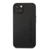 AMG iPhone 13 Leather Hot Stamped eredeti bőr (AMHCP13MDOLBK) hátlap, tok, fekete