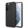 AMG Samsung Galaxy S22 Carbon Effect (AMHCS22SBLSCA) hátlap, tok, fekete