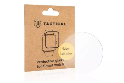 Tactical Glass Shield Samsung Galaxy Watch 3 41mm edzett üvegfólia, átlátszó