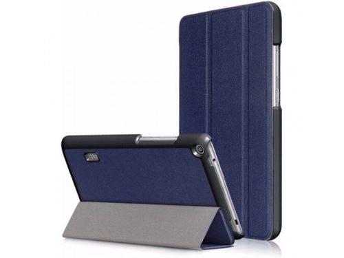 Tactical Book Tri Fold Huawei Mediapad T3 7" oldalra nyíló smart tok, sötétkék
