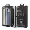 BMW iPhone 11 M Collection Bi-Material Carbon Hard (BMHCN61MCARBL) hátlap, tok, kék-fekete
