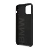 BMW iPhone 11 Silicone (BMHCN61SILBK) hátlap, tok, fekete