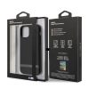BMW iPhone 12/12 Pro Carbon & Aluminium (BMHCP12MASCFBK) hátlap, tok, fekete