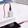 Devia Smart 3in1 Lightning/Micro-usb/Type-C USB kábel, fehér