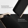 Caseology Samsung Galaxy Note 5 Envoy Series Carbon hátlap, tok, arany-fekete