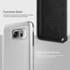 Caseology Samsung Galaxy Note 5 Vault Series hátlap, tok, ezüst