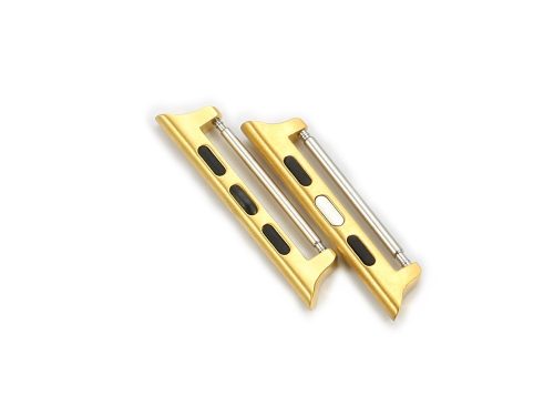 Apple Watch Stainless Steel Spring Bar adapter 38mm óraszíjhoz, arany