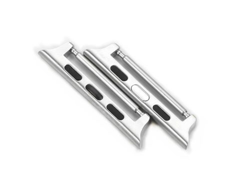 Apple Watch Stainless Steel Spring Bar adapter 42mm óraszíjhoz, ezüst