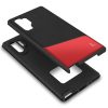 Zizo Division Series Samsung Galaxy Note 10 ütésálló hátlap, tok, fekete-piros