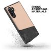Zizo Division Series Samsung Galaxy Note 10 ütésálló hátlap, tok, fekete-rozé arany
