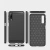 Carbon Case Flexible Samsung Galaxy A7 (2018) hátlap, tok, fekete