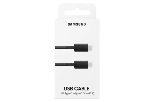 SAMSUNG EP-DN975BBEG 1M 5A FEKETE TYPE-C - TYPE-C KÁBEL