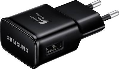 Samsung EP-TA20EBE USB gyári hálózati töltő, gyorstöltő adapter, 15W, (doboz nélküli), fekete