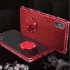 Diamond Ring Samsung Galaxy S8 hátlap, tok, piros