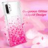 Diamond Liquid Samsung Galaxy A41 hátlap, tok, rózsaszín