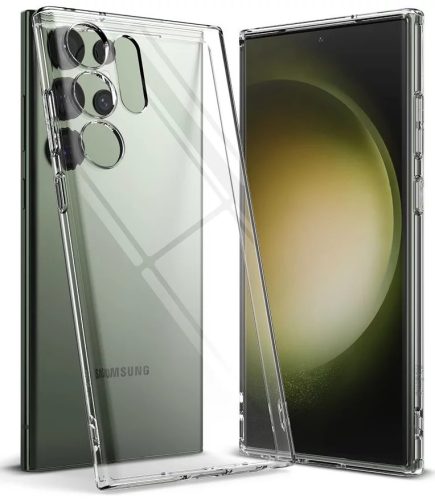 Ringke Fusion Samsung Galaxy S23 Ultra hátlap, tok, átlátszó