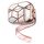 Supcase Cosmo Apple Airpods 3 tok, márvány mintás, rózsaszín