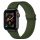 Tech-Protect Mellow Apple Watch 1/2/3/4/5/6/7/Se 42/44/45mm óraszíj, zöld