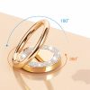 Tech-Protect Magnetic Phone Ring Glitter (szelfi gyűrű) és kitámasztó, arany