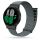 Tech-Protect Nylon Samsung Galaxy Watch 4 40/42/44/46mm óraszíj, sötétszürke