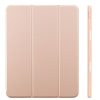 ESR Rebound Pencil iPad Pro 11" (2021) oldalra nyíló okos tok, érintőceruza tartóval, rozé arany