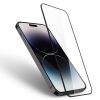 Spigen Glass Fc iPhone 14 Pro kijelzővédő edzett üvegfólia (tempered glass) 9H keménységű, fekete