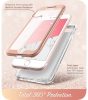 Supcase Cosmo iPhone 7/8 hátlap, tok, márvány mintás, rózsaszín