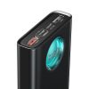 Baseus Pd3.0 Power Bank and Qi Wireless Charger, hordozható külső akkumulátor és vezeték nélküli Qi töltő, 20000 mAh, fekete