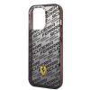 Ferrari iPhone 14 Pro Gradient Allover (FEHCP14LEAOK) hátlap, tok, fekete