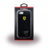Ferrari iPhone 6/7/8 SHOCKPROOF (FEHCP7BK3) hátlap, tok, fekete