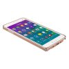 Baseus Beauty Arc Samsung Galaxy Note 4 alumínium bumper, rozé arany