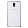 Baseus Beauty Arc Samsung Galaxy Note 4 alumínium bumper, ezüst