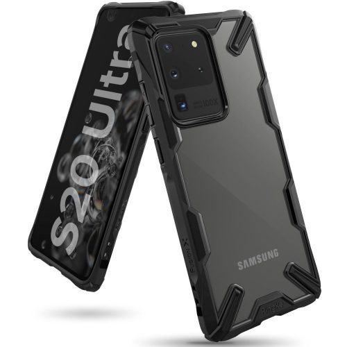 Ringke Fusion X Samsung Galaxy S20 Ultra hátlap, tok, fekete