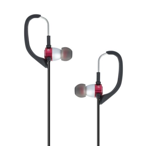 Forever Sport Music headset, fülhallgató, piros