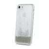 Liquid Pearl iPhone 5/5S/SE hátlap, tok, ezüst
