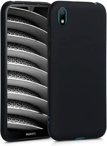 Huawei Huawei Y5 (2019)/Honor 8S Matt TPU szilikon tok, fekete