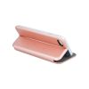 Smart Diva Samsung Galaxy A40 oldalra nyíló tok, rozé arany