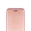 Smart Diva Samsung Galaxy A20e oldalra nyíló tok, rozé arany