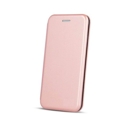 Smart Diva Huawei P Smart Z/Huawei Y9 (2019) oldalra nyíló tok, rozé arany