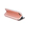 Smart Diva LG K50/Q60 oldalra nyíló tok, rozé arany