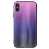 Aurora Glass Huawei P Smart Z (2019) hátlap, tok, rózsaszín-fekete