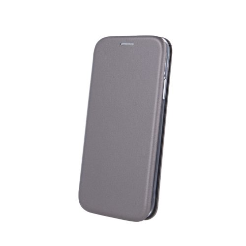 Smart Diva Samsung Galaxy A70 oldalra nyíló tok, szürke