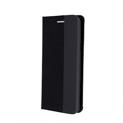 Smart Senso LG K50/Q60 oldalra nyíló tok, fekete